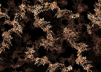 Poster - abstract leopard print texture design	
