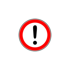 cautions danger sign icon set vector symbol