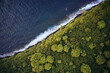 © C6 Studio/Stocksy - Aerial view of tropical coastline in Hawaii