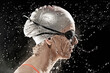 © Erik Isakson/Blend Images - Caucasian swimmer standing in rain