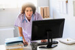 © JGI/Tom Grill/Blend Images - Mixed race nurse using computer in office