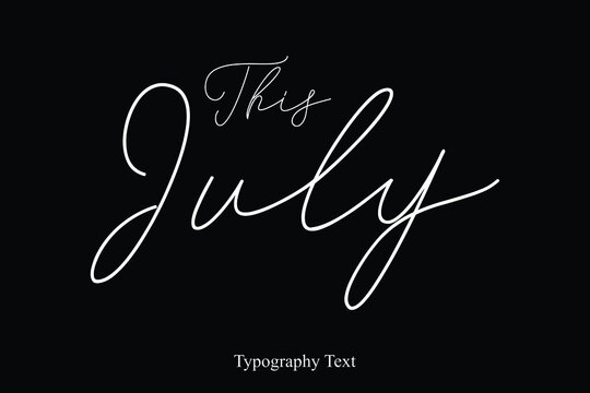 Handwritten Cursive Calligraphy Typescript