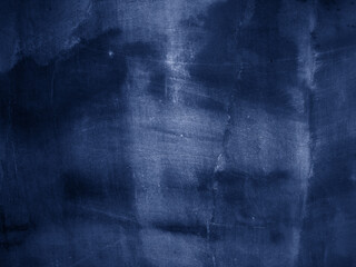 Wall Mural - dark blue concrete grunge texture, abstract wall concrete background