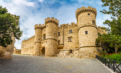 Wall Mural - The Palace of the Grand Master of the Knights of Rhodes 