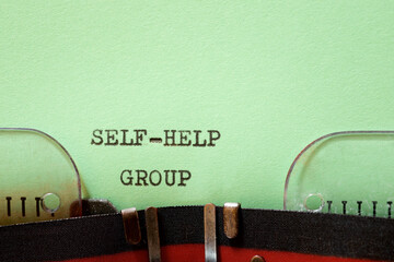 Poster - Self-help group phrase
