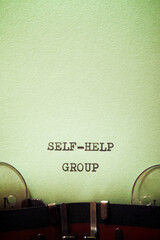 Poster - Self-help group phrase