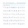 © motorama - Set color icons of clothes, shoes and accessories