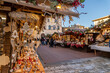 Christmas Market in Montepulciano, Piazza Grande, during the Christmas time
