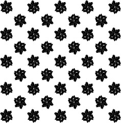 black and white ornament of geometric shapes, elements and lines. interesting pattern. the background.