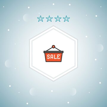 shopping basket vector icons modern