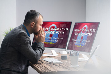 Poster - Encrypted Files And Data Cyber Attack