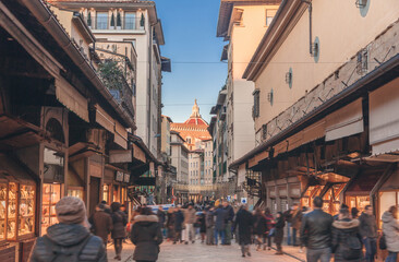 Poster - View of Ponte Vecchio