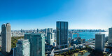 Fototapeta Big Ben - ビル群と東京湾