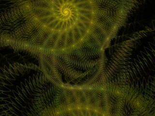  Imaginatory fractal background Image