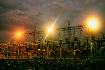 Wall Mural - main power plant energy ideas and energy saving