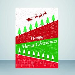 Wall Mural - Creative Christmas vector design template