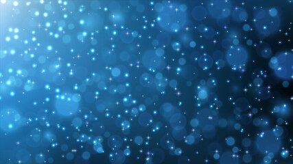 Wall Mural - blue glitter stardust background. vector illustration.