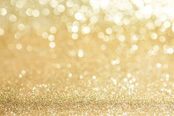 Shiny golden lights background