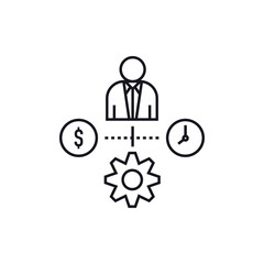 Business startup icon. Business symbol modern, simple, vector, icon for website design, mobile app, ui. Vector Illustration