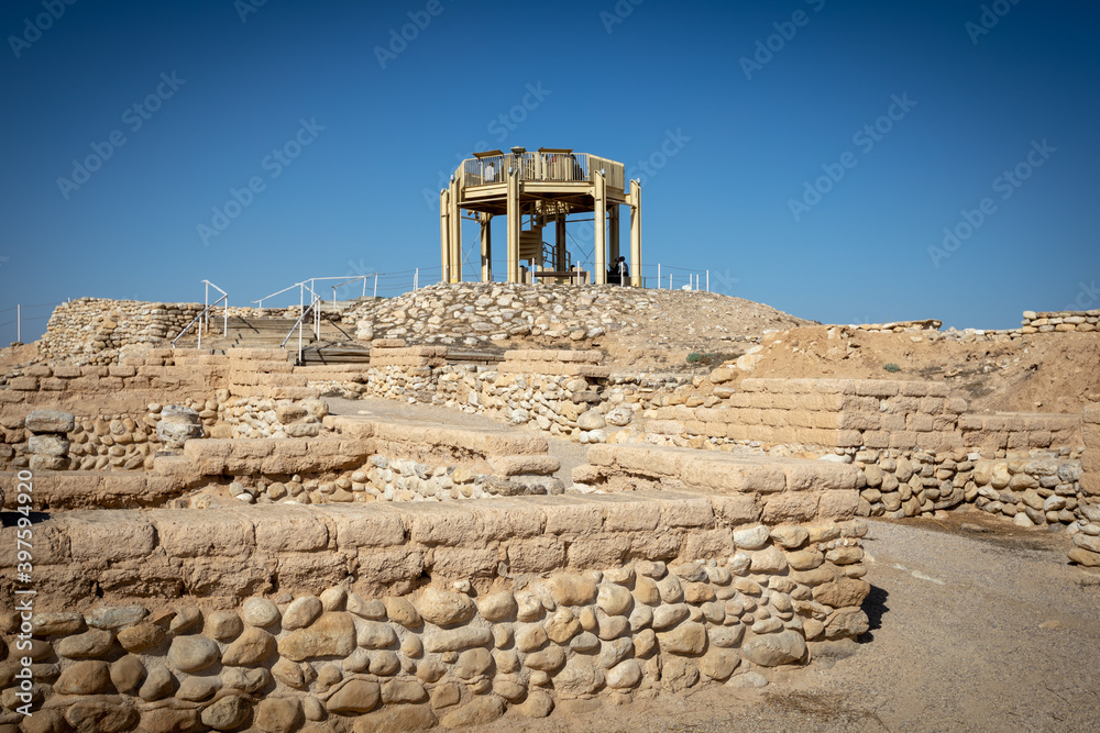 Foto de Stock Tel Sheva and Tel Be'er Sheva are the Hebrew names, and ...