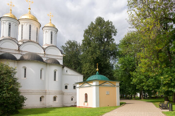 Spaso-Preobrazhensky Monastery (Spaso-Yaroslavl Monastery). Chapel of Tryphon, Bishop of Rostov. Yaroslavl. Gold ring of Russia