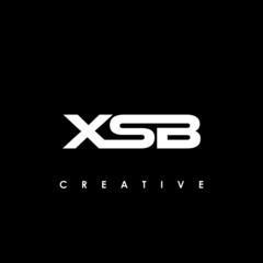 XSB Letter Initial Logo Design Template Vector Illustration	
