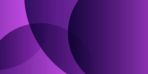 Fototapete - Abstract purple vector background with circle