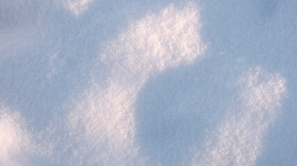 Poster - White fine snow background texture