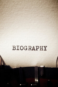 Biography concept view