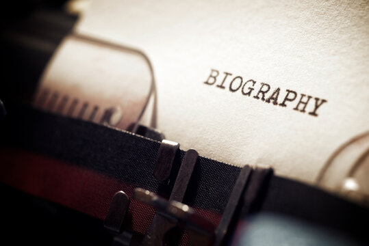 Biography concept view