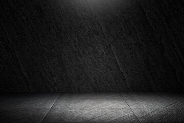 Wall Mural - perspective cement floor or concrete room studio for interior display products and web page . room g