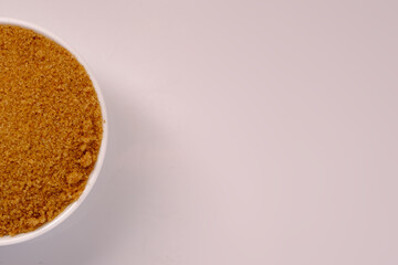 Wall Mural - Brown Sugar in ceramic bowl