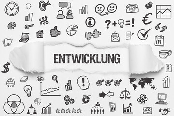 Canvas Print - Entwicklung 