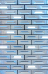 Poster - Modern building abstract background pattern