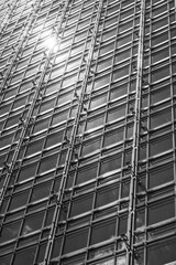 Aufkleber - Exterior of modern architecture. building abstract background