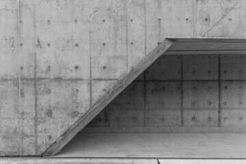 Poster - Exterior of modern architecture. Building abstract background