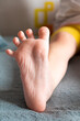 © olga_polyanskaya - One baby foot with unique toes. close-up