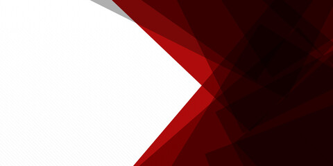 Abstract modern background gradient color. Red maroon and white gradient with stylish line and square decoration suit for presentation design.