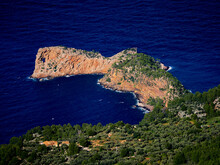 Panoramic And Elevated View Of "Sa Foredada".Mallorca, Balearic Islands