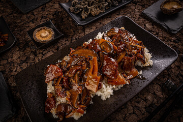 Canvas Print - Beef chop suey