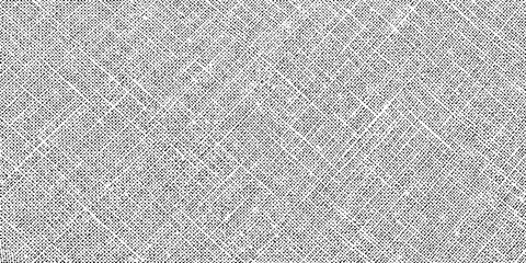 Vector fabric texture. Distressed texture of weaving fabric. Grunge background. Abstract halftone vector illustration.