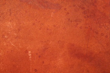 Wall Mural - Brown, old, stained leather texture background