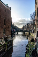 Wall Mural - Amsterdam canals