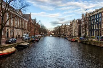 Wall Mural - Amsterdam canals