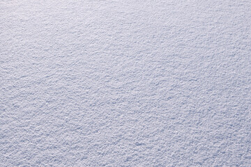 Poster - White fine snow surface texture background, winter background