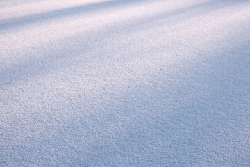 Poster - White fine snow surface texture background, winter background