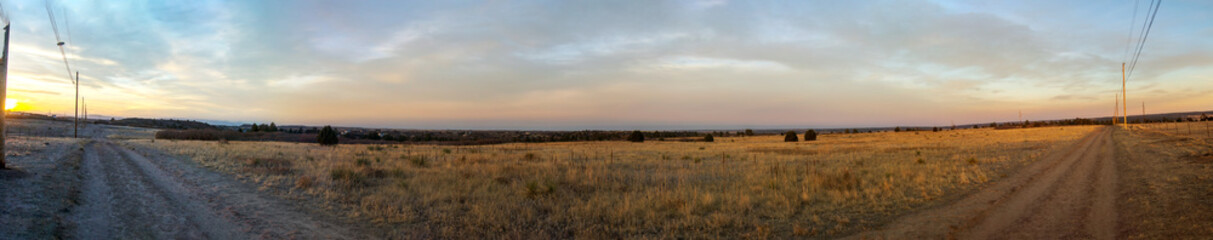 Poster - Sunset in Castle Rock, Co