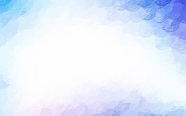 Light Pink, Blue vector template with chaotic poly shapes.