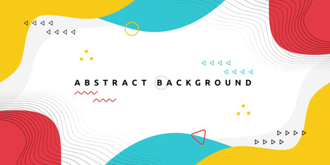 Poster - abstract gradient geographic shape background	
