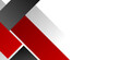 © Roisa - Abstract red black grey vector background, for design brochure, website, flyer. Geometric white wallpaper for certificate, presentation, landing page